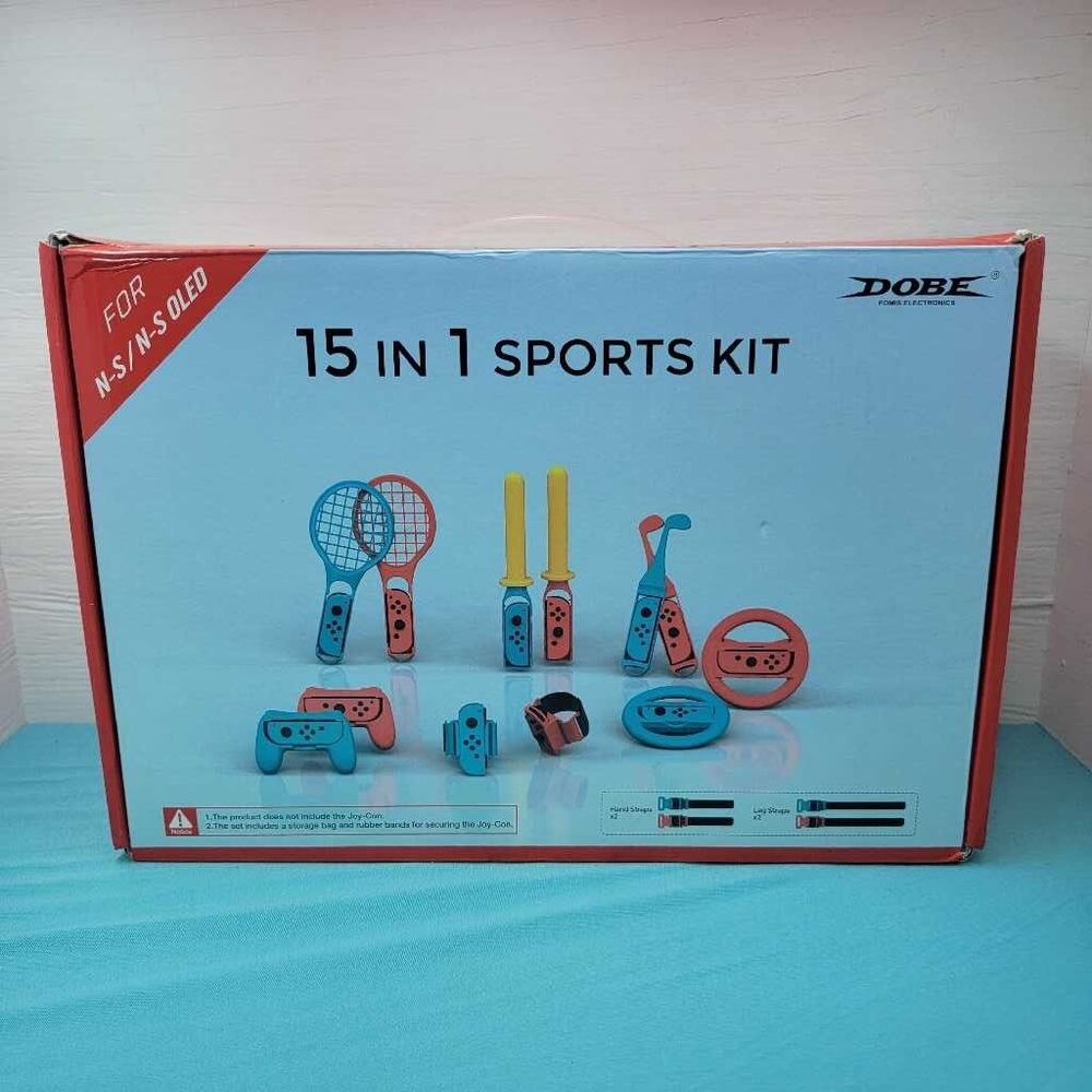 DOBE 15 In 1 Sports Kit Accessories For Nintendo Switch N-S OLED New